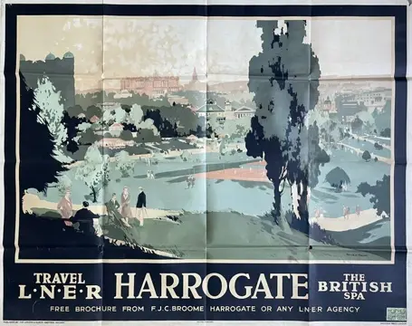 F.H. Mason - Harrogate. The British Spa - 1930