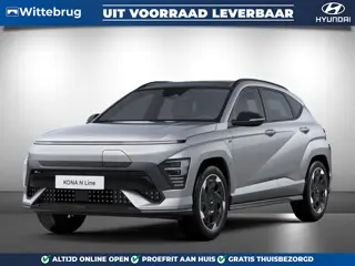 Hyundai KONA Electric N Line Sky 64.8 kWh Volledig Elektrisch met Panoramisch schuifdak, Navigatie e