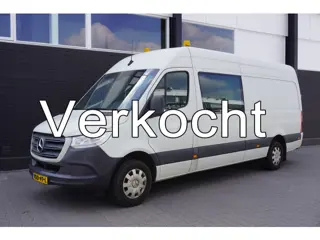 Mercedes-Benz Sprinter 316 2.2 CDI L3H2 Automaat Dubbel cabine EURO 6 - A/C Climate - Navi - Cruise 