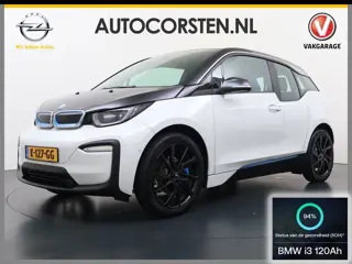 BMW i3 Executive Edition 120Ah 42kWh SOH 94% Warmtepomp Two-Tone Camera Navi-Pro Stoelverwarming Ecc