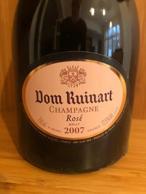 2007 Ruinart, Dom Ruinart - Champagne Rosé - 1 Fles (0,75