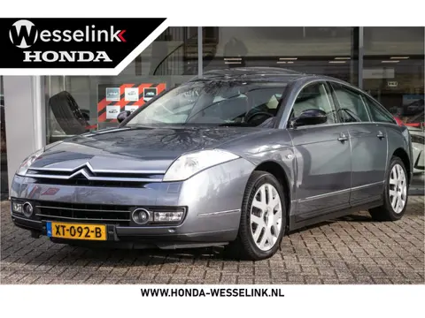 Citroën C6 3.0 V6 Exclusive-limousine Automaat - Top onderhouden Citroën C6 |  Head up | Lederen int
