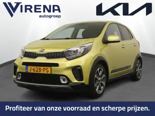 Kia Picanto 1.0 T-GDI X-Line - Stoel/stuurverwarming - Draadloze telefoonlader - Navigatie - Camera 