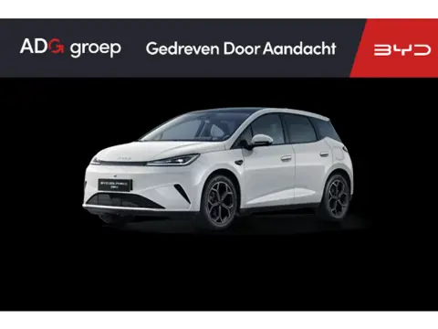 BYD DOLPHIN G DM-i Comfort NIEUW/ 1040 KM / Skiing White / 105 EV / 360°-camera / HUD /