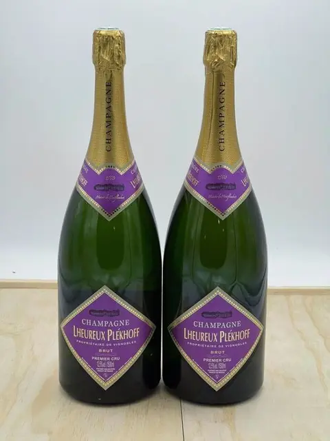 Lheureux Plékhoff Brut - Champagne Premier Cru - 2 Magnums