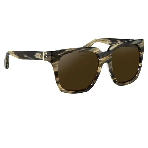 Ann Demeulemeester - Oversized Brown and Green By Linda