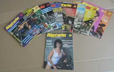 BigTwin motor magazine jaargang 1986 t/m 2016. Vanaf de eerste jaargang.