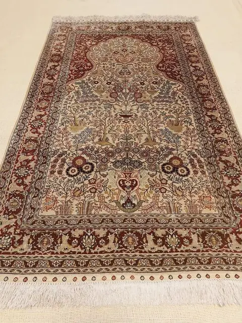 Hereke - Tapijt - 152 cm - 91 cm