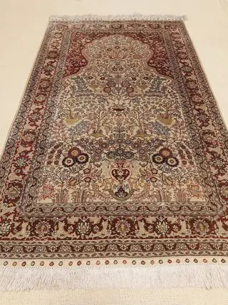 Hereke - Tapijt - 152 cm - 91 cm