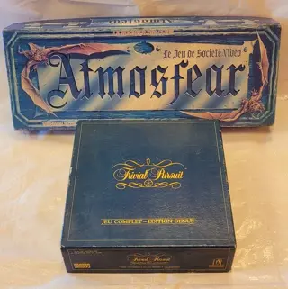 Parker - Bordspellen Atmosfear, Trivial Pursuit - 1990-1999