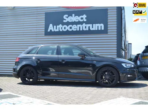Audi A3 Sportback 1.4 TFSI Sport Edition|S-LINE|FULL BLACK|MEENEEMPRIJS|