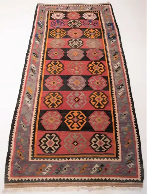 Alter Kelim - Kelim - 340 cm - 150 cm