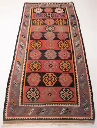 Alter Kelim - Kelim - 340 cm - 150 cm