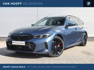BMW 3 Serie Touring 330e M Sport Automaat / Panoramadak / Trekhaak / Sportstoelen / M Adaptief onder