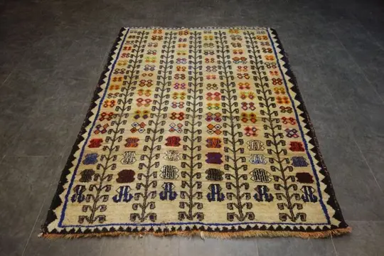 Gabbeh alt antik - Tapijt - 200 cm - 136 cm