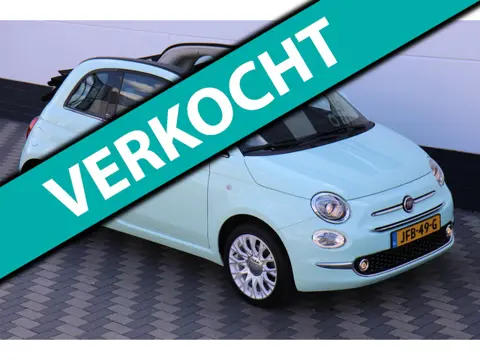 Fiat 500 C 1.2 Verde Lattementa Apple Digi cockpit 16inch lm