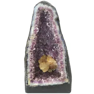 A-kwaliteit - 'Lichtpaars' Amethist - Geode - 40×19×15 cm -