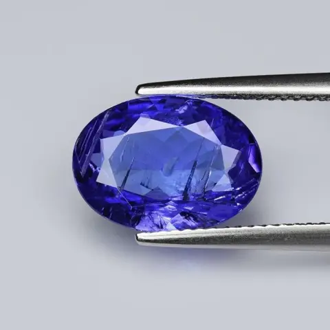 Blauwachtig violet Tanzaniet - 3.87 ct