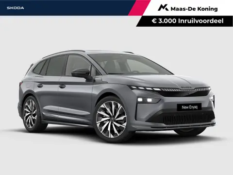 Škoda Enyaq iv Sportline Tour Edition 85 |  21" inch velgen Supernova | Panoramisch schuif/kanteldak
