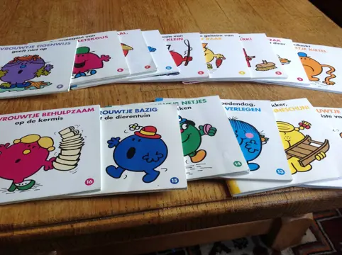 Roger hargreaves - serie van 16 boekjes