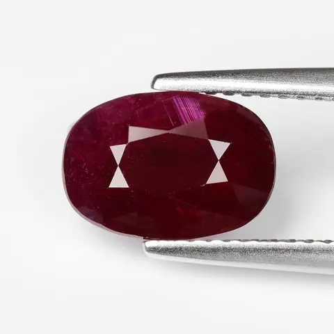 Rijk rood Robijn - 3.09 ct