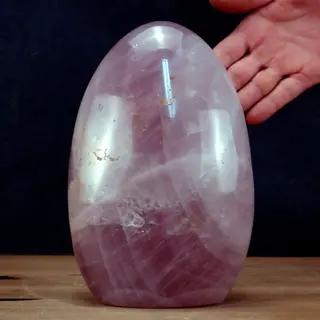 Rozenkwarts van hoge kwaliteit uit Brazilië Vrije vorm -