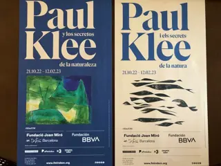 Paul Klee (after) - 2 exhibition posters - 2020s