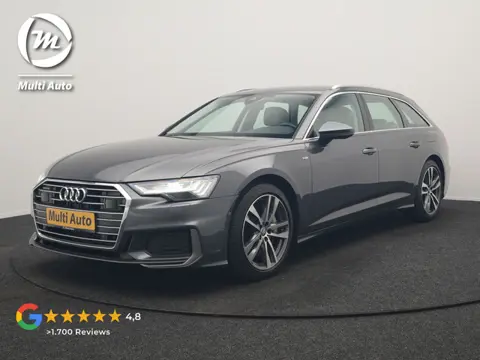 Audi A6 Avant 50 TFSI e quattro S Line 300pk PHEV Dealer O.H | Trekhaak af Fabriek | Adaptive Cruise