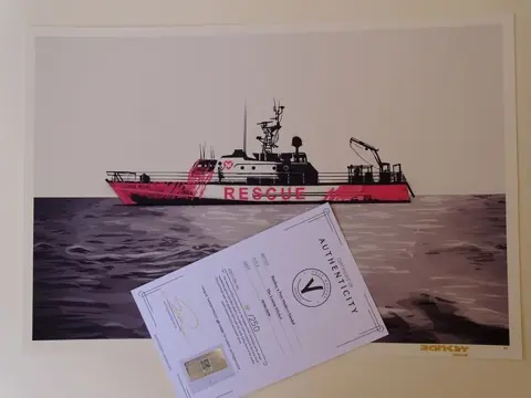 Banksy x Post Modern Vandal - The Louise Michel - 2020