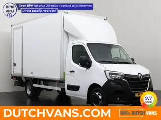 Renault Master 2.3DCi 165PK Dubbellucht Bakwagen+Laadklep | 2.35 Hoog | Zijdeur | Dakspoiler | Navig