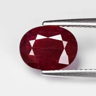 Rijk rood Robijn - 2.06 ct
