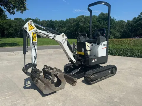 Bobcat e10z 2020 1400 draaiuren hydro snelwissel