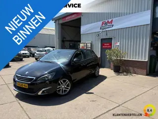 Peugeot 308 1.6 THP Première Clima, cruise, leer, pano, pdc achter, trekhaak