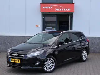 Ford Focus Wagon 1.0 EcoBoost Titanium navi 1/2 Leer cruise