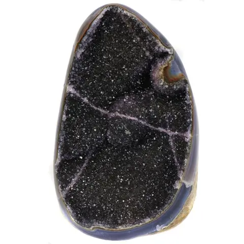 AAA Kwaliteit - Zwarte Amethist - Geode - 800 g