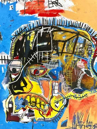 Jean-Michel Basquiat, (after) - Untitled (Skull), 1981