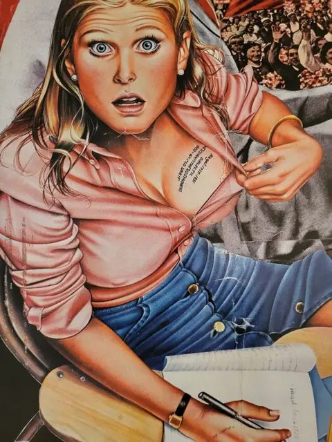 ERRO - Svetlana, Daughter of Staline cheating during an