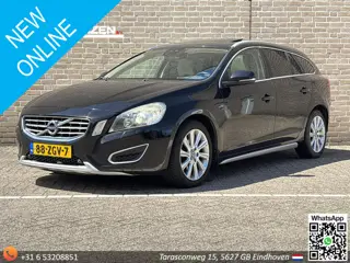 Volvo V60 2.4 D5 Summum | Schuifdak | Automaat | Leder | Navi | Climate | Trekhaak