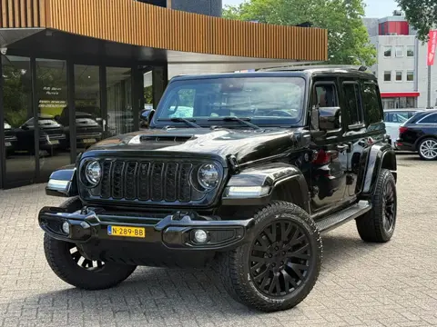 Jeep Wrangler Unlimited 4xe 380 Rubicon BRUTE!|Garantie|Khan |ACC|stoel+stuurwielverwarming |Carplay