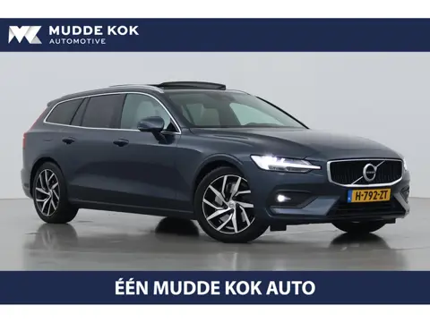 Volvo V60 T5 Momentum Pro | ACC | Panoramadak | Head-Up | Trekhaak | Camera | BLIS | Keyless | Stoel