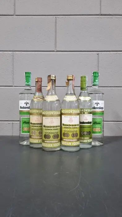 Osobaya - Vodka Moskovskaya - Imported from USSR &amp;