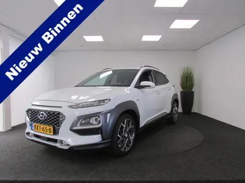 Hyundai KONA 1.6 GDI HEV Premium Sky I Dealer onderhouden I Luxe I Afn. trekhaak I