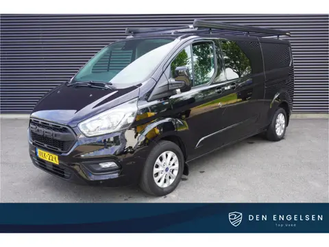 Ford Transit Custom 130pk Automaat L2H1 Limited Raptor gril Dubbele cabine 2x Schuifdeur Apple Carpl