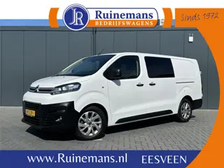 Citroën Jumpy 2.0 BlueHDI 180 PK / AUTOMAAT / L3H1 / DUBBEL CABINE / 2x SCHUIFDEUR / TREKHAAK / CAME