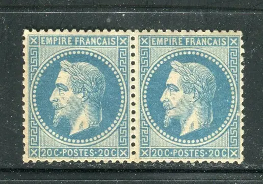 Frankrijk 1868 - Superbe & Rare Paire de n° 29B Neuve **