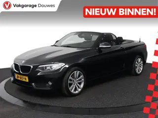 BMW 2-serie Cabrio 220i |NAP|Automaat|Leder|Stoelverwarming|Navi