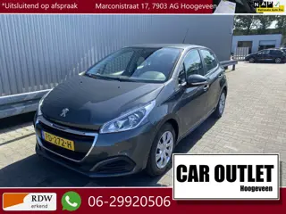 Peugeot 208 1.2 PureTech Active 140Dkm.NAP, A/C, Navi, CarPlay, CC, nw. APK – Inruil Mogelijk –
