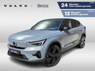 Volvo C40 Recharge Twin Intro Edition 78 kWh | 20 inch | Trekhaak | Extra getint glas achter