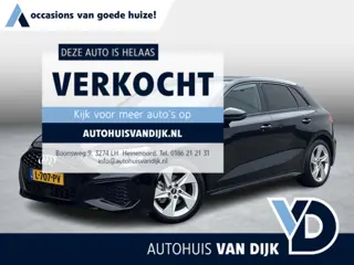 Audi A3 Sportback 30 TFSI S edition | NL Auto/1e Eig./Leder/Navi/PDC/Stoelverw./Apple CarPlay-Androi