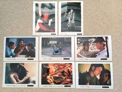 CARLA ' S SONG lobbycard set.